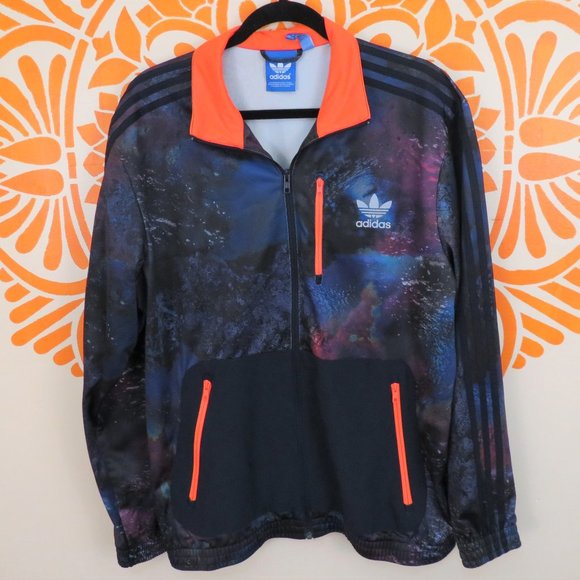 adidas Other - Adidas Blue Galaxy Track Jacket XL